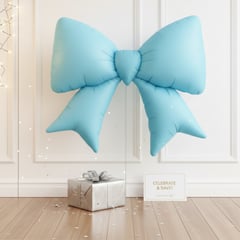 Mavi Büyük Fiyonk Folyo Balon 