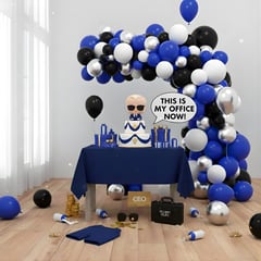 Patron Bebek Temalı Balon Zinciri