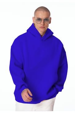 Sax Unisex Bol Kalıp Hoodie