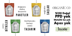 Organic Co Yeni Paketlerimiz