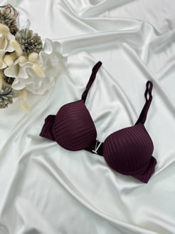 ç36 Valentino Sütyen- Push Up- Mor