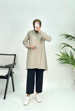 2512 N217+KAPŞONLU FERMUARLI SOFT KUMAŞ  YAĞMURLUK TAŞ 