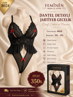 ç8024-dantelli gecelik-siyah