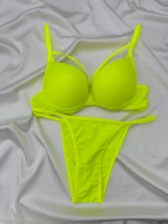 Ç1057 Neon Renkler Dolgulu Takım- SARI
