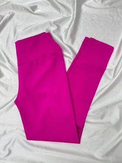 Ç1358 - OYSHO DALGIÇ KUMAŞ UZUN TAYT - PEMBE  