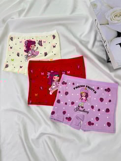 Ç8631  -  KIZ ÇOÇUK ASORTİ BOXER 