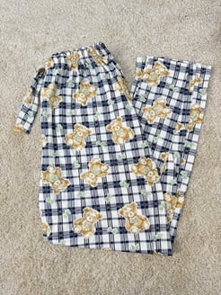 Ç565 - ayıcıklı- pijama altı-lacivert