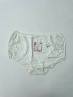 Ç3347 p22.. Dantelli bayan bato beyaz 