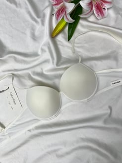 ç0798 - calvin klein destekli sütyen - beyaz