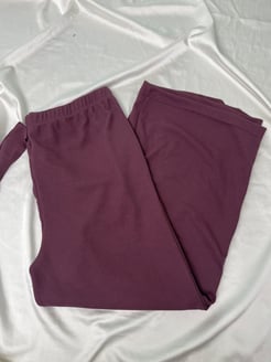 ç8790- tek burgu pijama altı - pembe