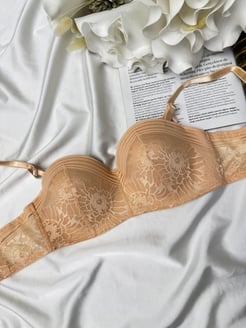 Ç3211 - DOLGUSUZ DANTELLİ SÜTYEN - TEN