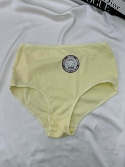 Ç32450 - YÜKSEK BEL FİTİLLİ BİKİNİ - SARI  