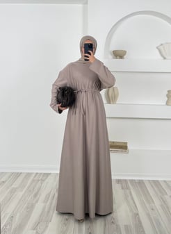 7142 oysho kumaş elbise- taş