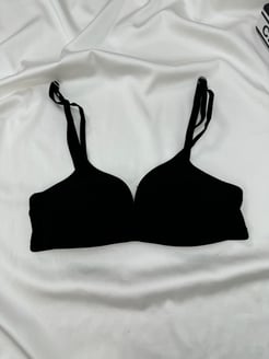 Ç102 - BALENSİZ PAMUKLU SÜTYEN - SİYAH