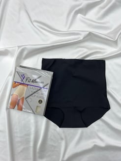 Ç4402 - LAZER KESİM YÜKSEK BEL SLİP KORSE - SIYAH