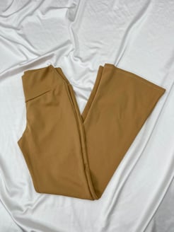 Ç1358 - FİTİLLİ OYSHO İSPANYOL TAYT - SÜTLÜ KAHVE  