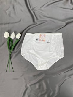 ç3350-P103 kenar dantelli toparlayıcı bayan bato kırık beyaz 