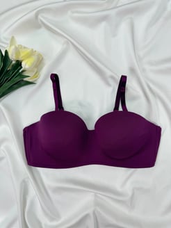 Ç2320 - DUZ RENK MIKRO LOTUS SUTYEN - MOR 