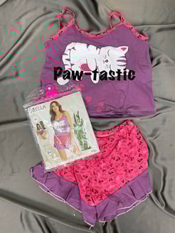 Ç70128 Şortlu Askılı Pijama Takımı 