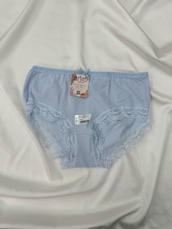 ç3474 paçası dantelli toparlayıcı bayan bato bebe mavi