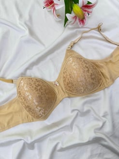 Ç58 Telsiz Dantelli Toparlayıcı Sütyen-  TEN