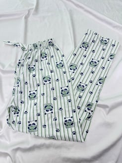 Ç565 - pandalı pijama altı - yeşil 