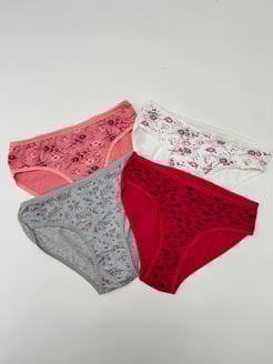 Ç1556-P34-P35.. karışık desenli asorti 4LÜ bikini