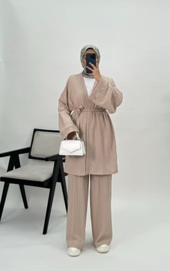 47137 +Kaş Kumaş Kimono Takım taş 