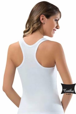 Ç0145 Tutku ElastanSpor Atlet Beyaz 