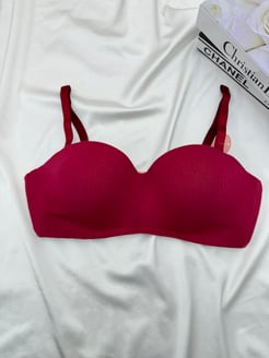 Ç276 Pamuklu Lotus Model B cup Dolgusuz Sütyen-bordo