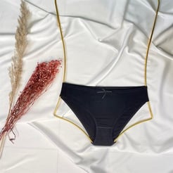 Ç3913 bambu Lik. Bikini siyah