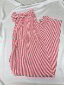 Ç565 - çizgili pijama altı - gül kuırusu 