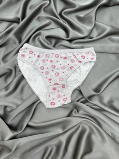 Ç3653 P53 Eftalya Desenli Bikini Gri