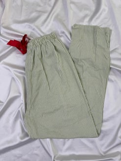 Ç565 - çizgili pijama altı - haki