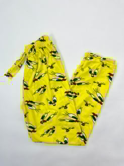 Ç62-R136-R139 rotasyon Kumaş Pijama Altı Tweety - Sarı