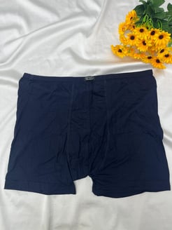 Ç1273 - NEFES ALAN DOKULU BOXER -  LACİVERT  