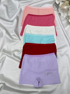 Ç73892 - FİTİLLİ KIZ ÇOÇUK BOXER  