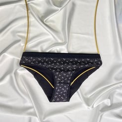 Ç0811 z-5  tut byn elastan lale bikini siyah 