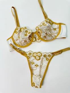 ç354 Sakura Bralet - Sarı