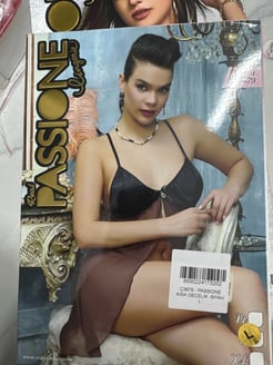Ç3679 - PASSIONE KISA GECELIK -SIYAH 