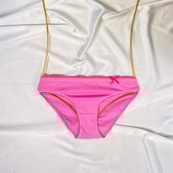 Ç0776  Z-4 Tut byn bade bikini pembe