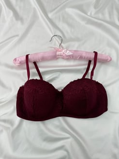 Ç5200 Lotus Model Dantelli Sütyen- Bordo