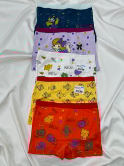 Ç802 - KIZ ÇOÇUK DESENLİ BOXER 