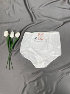 ç3350-P103 kenar dantelli toparlayıcı bayan bato kırık beyaz 