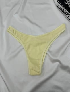 Ç29923 - FİTİLLİ TANGA - SARI  