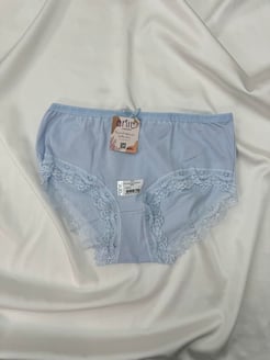 ç3474 paçası dantelli toparlayıcı bayan bato bebe mavi