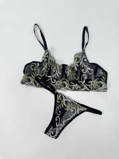ç354 Sakura Bralet - Yeşil