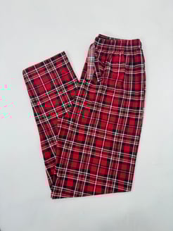 Ç62-R36-R40  siyah pijama altı - KÜÇÜK KARELİ  