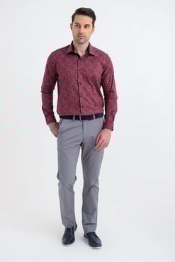 Padoc Dinamik Fit Pantolon Gri