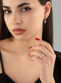 925 AYAR GÜMÜŞ ANAHTARLI KALP KİLİTLİ SET